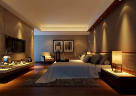 Bedroom relax lighting