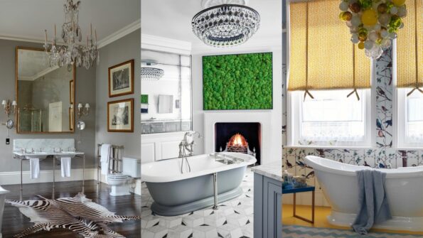 Tips for Adding a Chandelier Above Your Bathtub